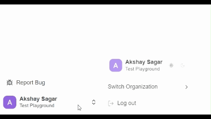 Org Selection